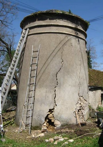 Restauration du pigeonnier du château de Bellecroix à Chagny - 71