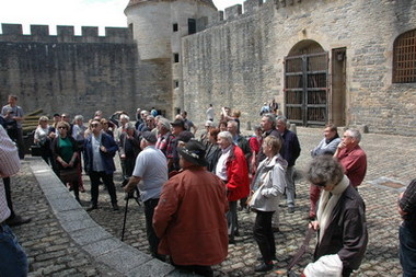 Visite du CeCaB au château de Posanges